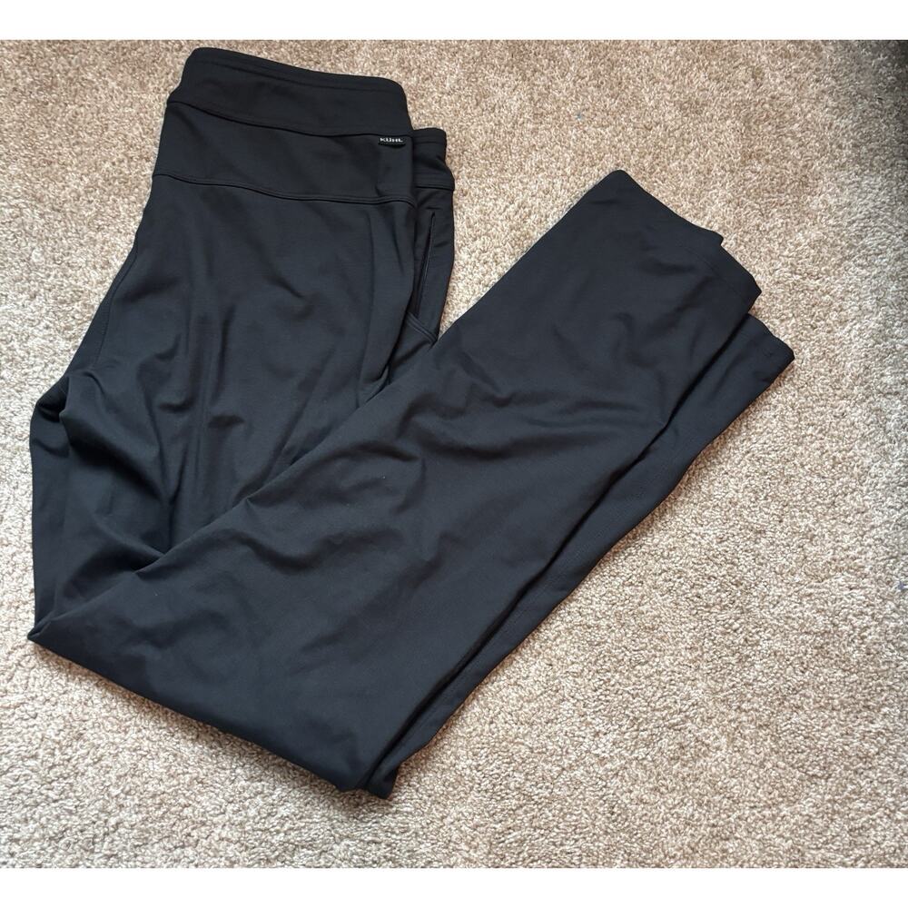 KÜHL Freeflex Move Black Straight Leg Pants Leggings Stretch Hiking Womens Med - Picture 4 of 9